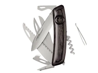 Swiza D09R AM SAW & SCISSORS Laminate Black (KNR.0136.6510)