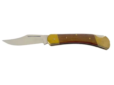 Import Folding Wood Handle 101 B-5 Scyzoryk stal nierdzewna 22,5 cm