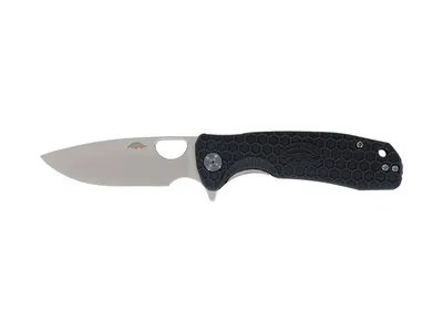 Honey Badger HB1011 Drop Point Medium Flipper Czarny Nóż składany 18,5 cm