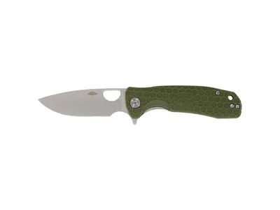 Honey Badger HB1023 Flipper Drop Point Small Green Nóż składany 16,6 cm