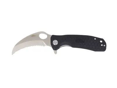 Honey Badger HB1131 Claw Medium Serrated Black Karambit 17,8 cm