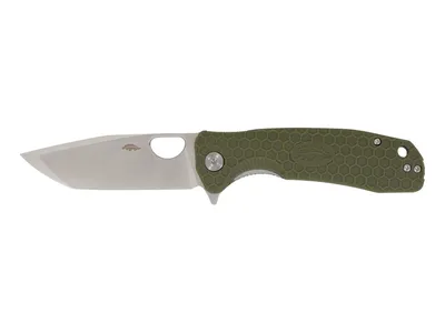 Honey Badger HB1323 Tanto Large Green Nóż składany stal 8Cr13MoV 21 cm