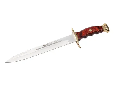Nóż stały Muela BOWIE, drewno warstwowe (Pakkawood), dł. ostrza 26 cm
