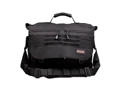 Humvee Brief Case Bag Black Torba