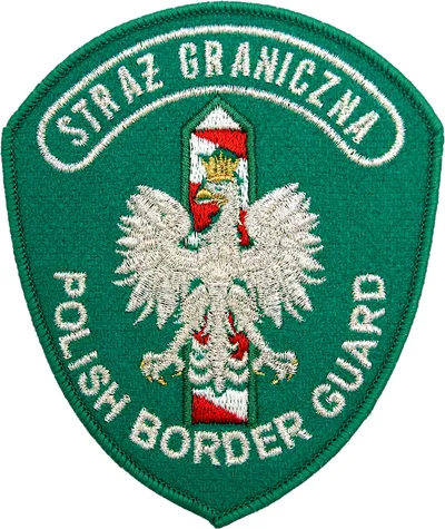 Emblemat naramienny Straży Granicznej - wyjściowy