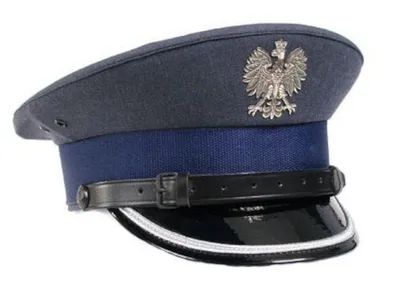Czapka garnizonowa Służby Więziennej, służbowa - oficer młodszy