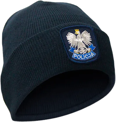 Czapka zimowa Policji - akrylowa