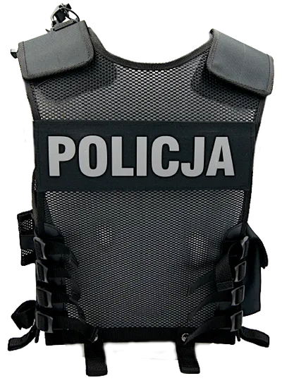 Kamizelka taktyczna - czarna - bez napisów