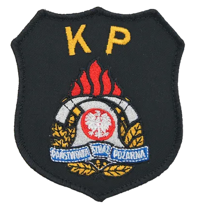 Emblemat naramienny - Państwowa Straż Pożarna - Komenda Powiatowa