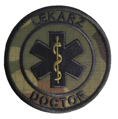 Emblemat Lekarz Doctor - polowy