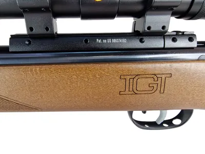 Karabinek wiatrówka Gamo Hunter Maxxim IGT GASRAM 4,5mm 1-strz. +luneta 4x32 do17J (6110056-MIGT16J) - widok 6