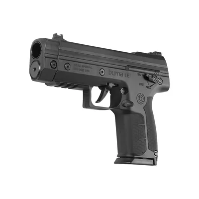 Pistolet na kule gumowe i pieprzowe BYRNA LE PLUS BLACK k.68 CO2-12g zestaw (LK68300-2-BLK)
