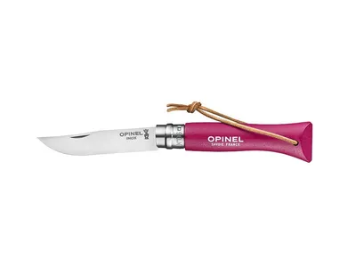 Scyzoryk Opinel Tradition N06 Baroudeur, malinowy