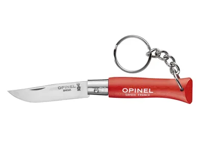 Scyzoryk Opinel Tradition N04 brelok, czerwony