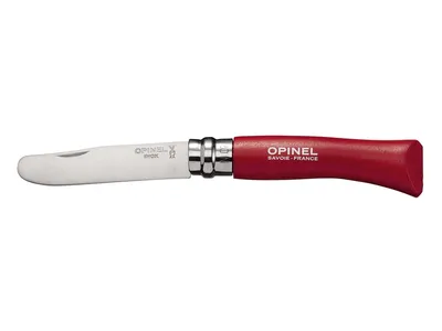 Scyzoryk Opinel Tradition N6, czubek zaokraglony, czerwony