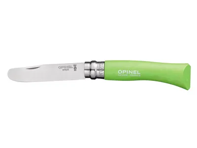 Scyzoryk Opinel Tradition N6, czubek zaokraglony, jabłkowy