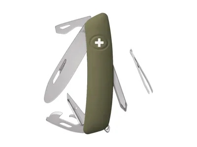Swiza J04R AM Junior Olive (KNR.0047.1050) Scyzoryk