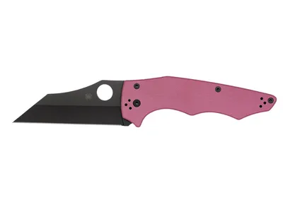 Spyderco Yojumbo Pink G-10 Black Blade Plain C253GPNBKP Nóż składany