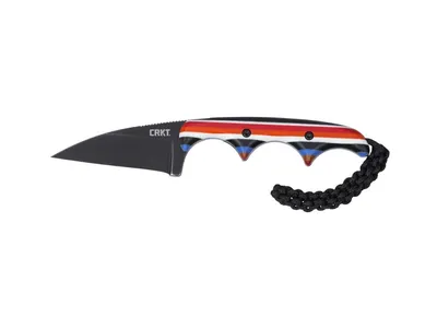 CRKT Minimalist Wharncliffe Layered 2385G Nóż stały stal D2 Steel 12,3 cm