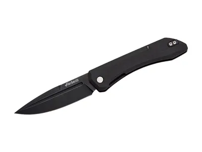 CJH Herbertz Folding Black Micarta 10001085 Nóż składany stal D2 Steel