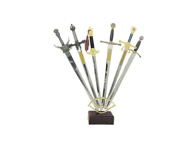 Gladius Espositore Per 6 Mini Spade Saperka