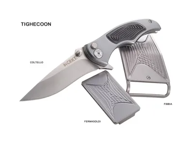 CRKT Tighecoon Money Clip (Fermasoldi) 5270MC Odzież