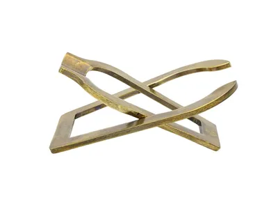 Rattray's Poggiapipa Flat Fred Brass Nóż składany