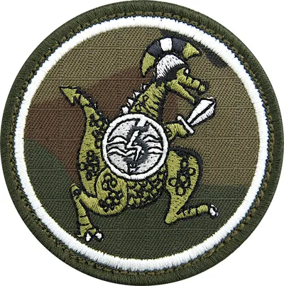 Emblemat polowy 5. Pułku Dowodzenia