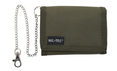Portfel Mil-Tec z łańcuszkiem - zielony