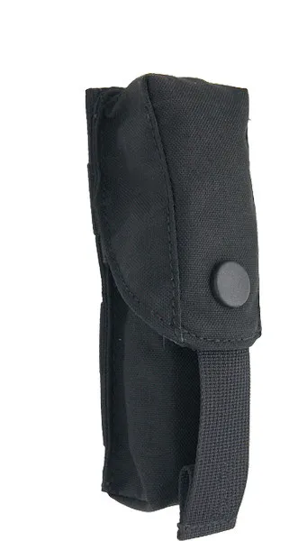Futerał na latarkę, magazynek, multitool - molle, czarny