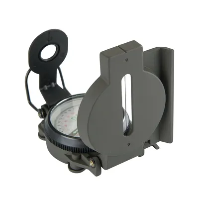Busola HELIKON Ranger Compass Mk2 - Aluminum - Szary - One Size (KS-RG2-AL-19) HELIKON-TEX - widok 2
