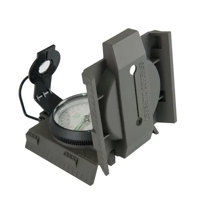 Busola HELIKON Ranger Compass Mk2 - ABS Plastic - Szary - One Size (KS-RG2-AS-19) HELIKON-TEX - widok 4