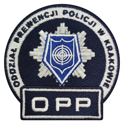 Emblemat - Oddział Prewencji Policji w Krakowie