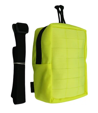 Organizer, panel administracyjny pionowy - Hi-Viz + żółty odblask 3x4
