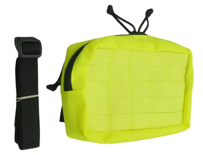 Organizer, panel administracyjny poziomy - Hi-Viz + żółty odblask