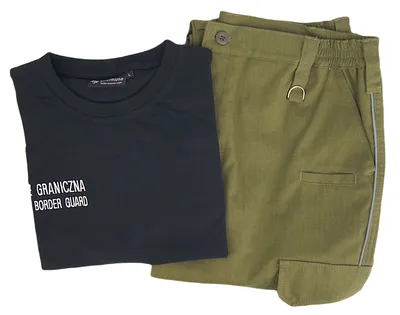 ZESTAW: T-shirt i Spodnie służbowe Straży Granicznej