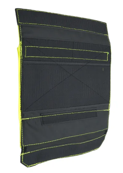 Wymienny panel przedni kangur z zamkiem do kamizelki, Hi-Viz
