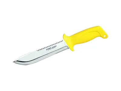Aitor Tiburon Master 16116 Nóż nurkowy stal X42Cr13 żółty 17 cm