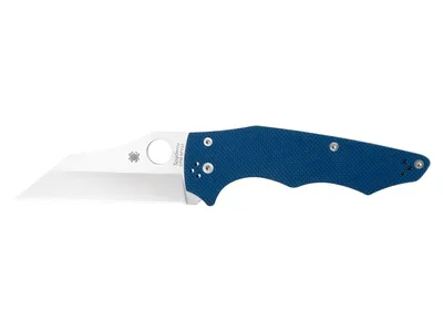 Spyderco YoJumbo C253GPCBL Nóż składany SPY27 G10 niebieski 10,1 cm