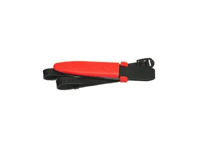 Nóż stały Muela SUB, czarny/czerwony, dł. ostrza 12 cm