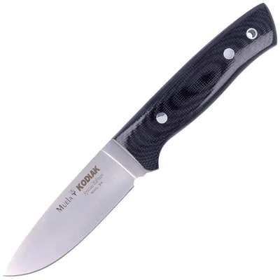 Nóż Muela Kodiak Black Micarta, Satin RWL34 (KODIA