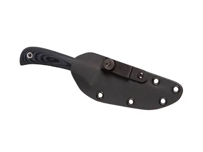 Nóż stały Muela TERRIER, Micarta czarny, dł. ostrza 9 cm
