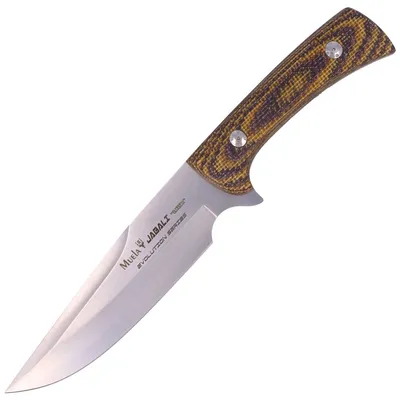 Nóż Muela Jabali Brown Micarta, Satin 170mm (JABAL