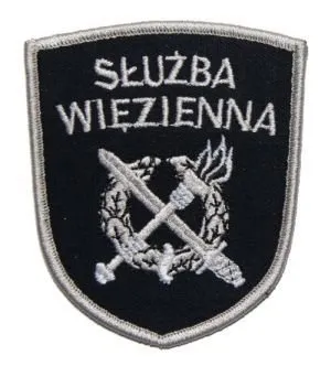 Koszula niebieska Służby Więziennej - krótki rękaw, męska