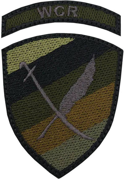 Emblemat WCR - polowy