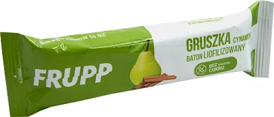 Baton FRUPP gruszka cynamon Liofilizat