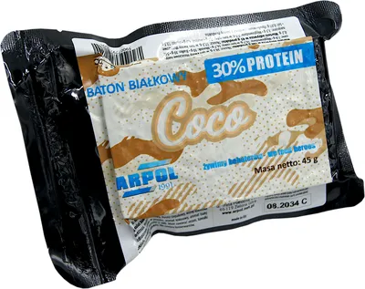 Baton białkowy kokosowy 45 g