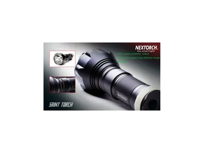 Nextorch Saint Torch akumulatorowa 450 Lumens Hid Latarka