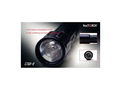 Nextorch GT6A-R akumulatorowa 80 Lumens Xenon Latarka