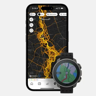 Zegarek sportowy SUUNTO VERTICAL SOLAR ALL BLACK - widok 4